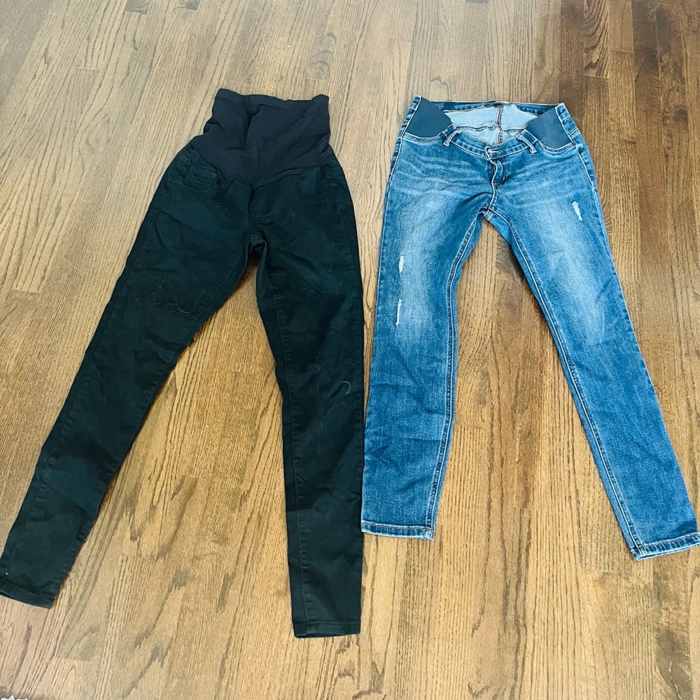 Indigo Blue Maternity Pants ( size S)